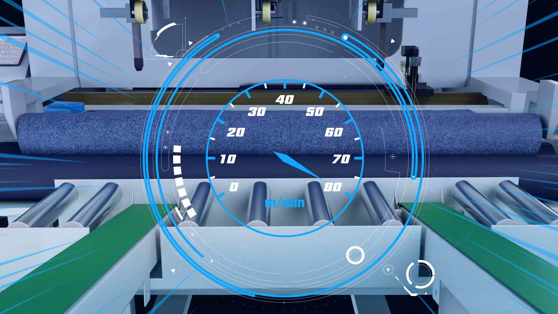 sistema de inspección de telas con IA Inspección visual rápida, 3 a 5 veces la velocidad del trabajo