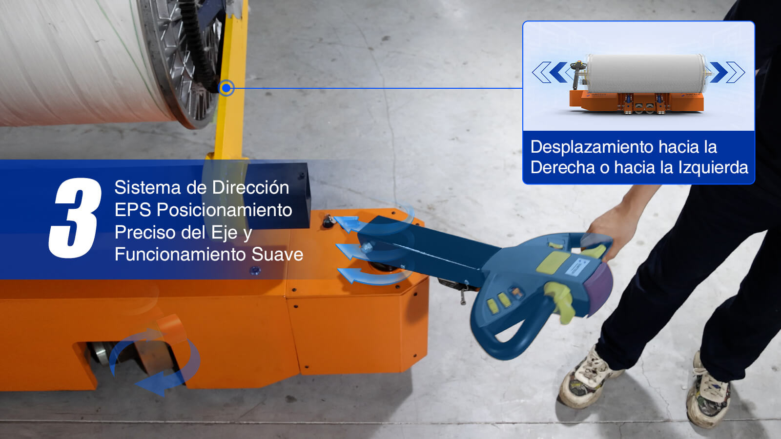 Sistema de dirección EPS Posicionamiento preciso del haz y funcionamiento suave