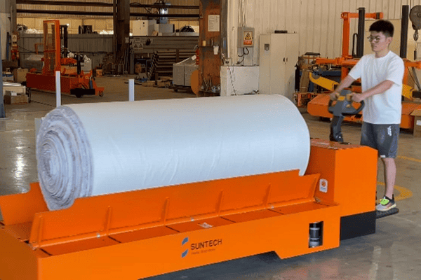 ¿Cuánto puede ahorrar un carro de haz de urdimbre eléctrico para las fábricas textiles?