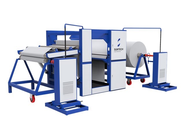 Máquina dosificadora de textiles (con sistema impulsado por el centro)