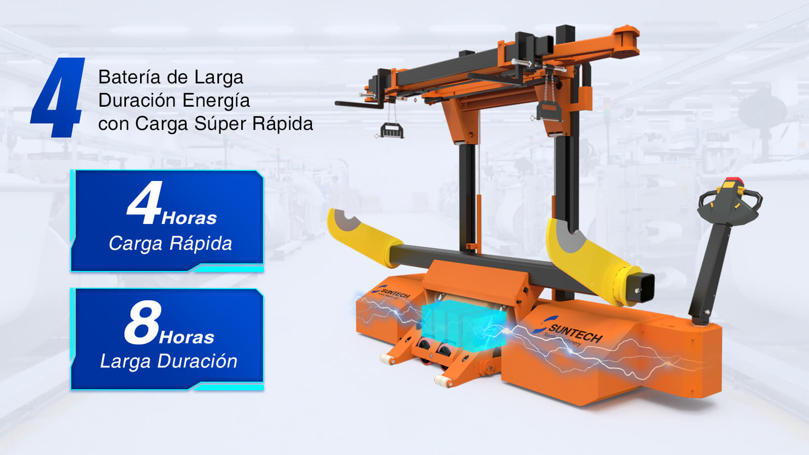 Batería de larga duración con carga súper rápida