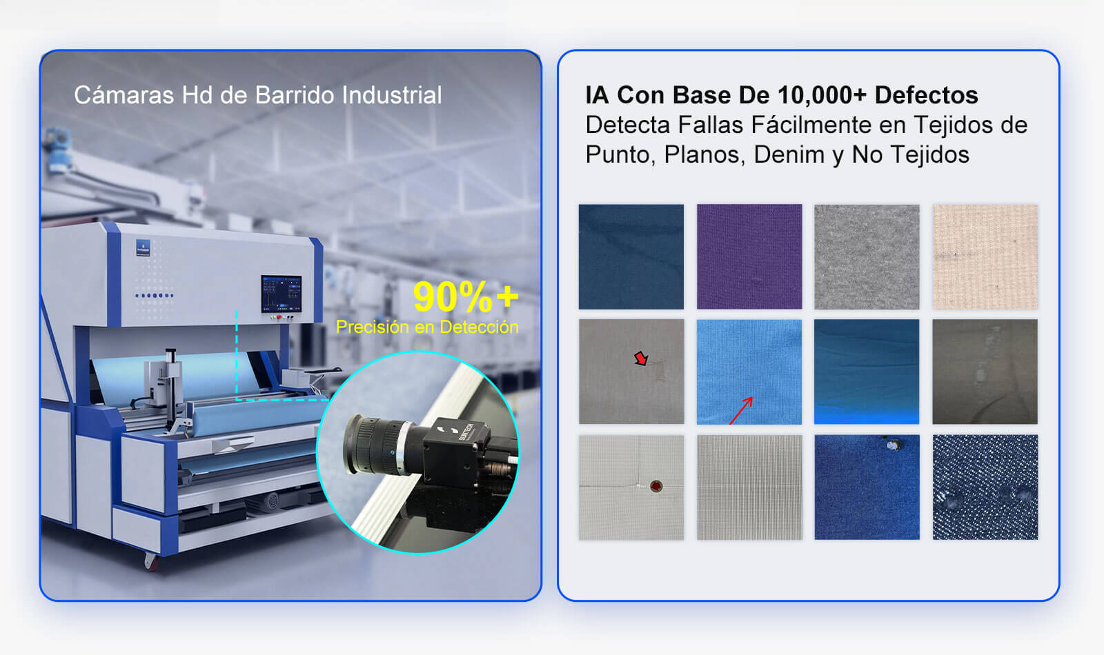 Sistema de Inspecci&oacute;n Visual con IA 90%+ Precisi&oacute;n en Detecci&oacute;n