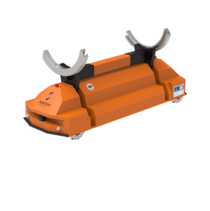 Vehículos guiados automatizados (muda de rollos de tela)