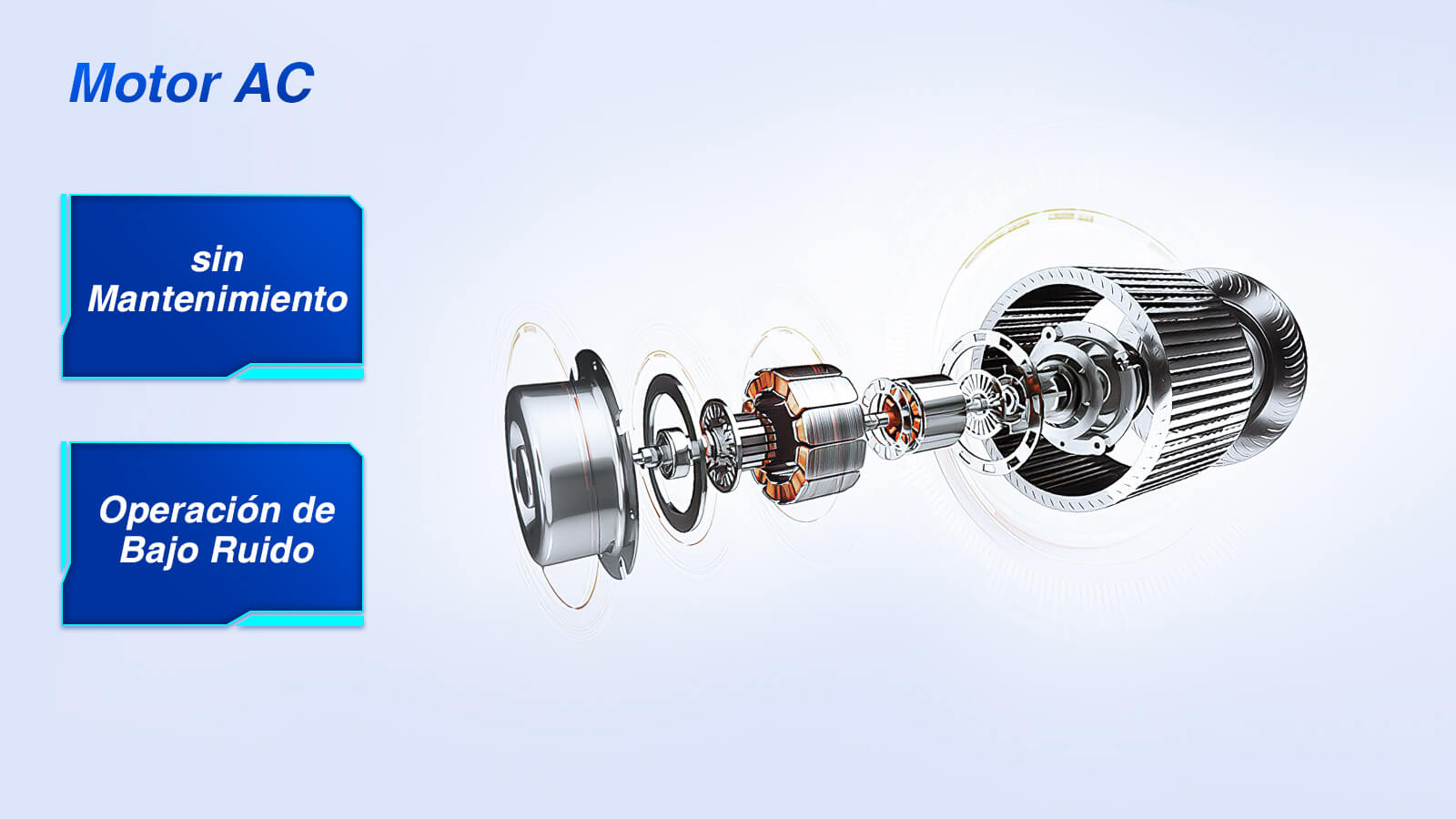 Viga de urdimbre eléctrica/carro por lotes Utilice motor de CA 