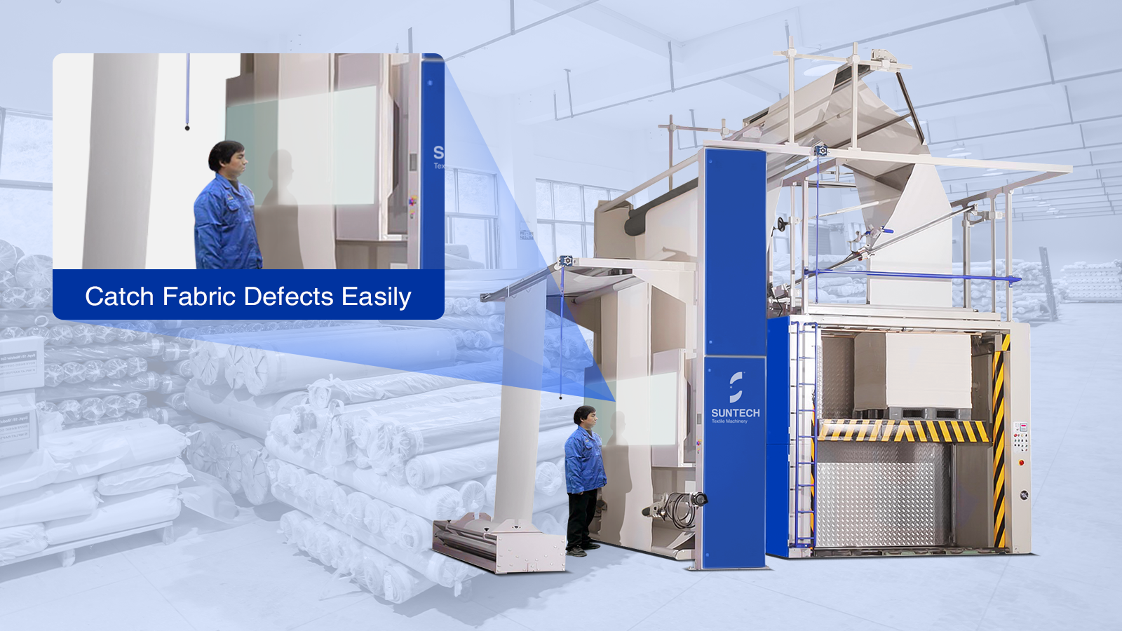 El sistema que controla del PLC de la máquina plegable doble de la tela, actúa con facilidad